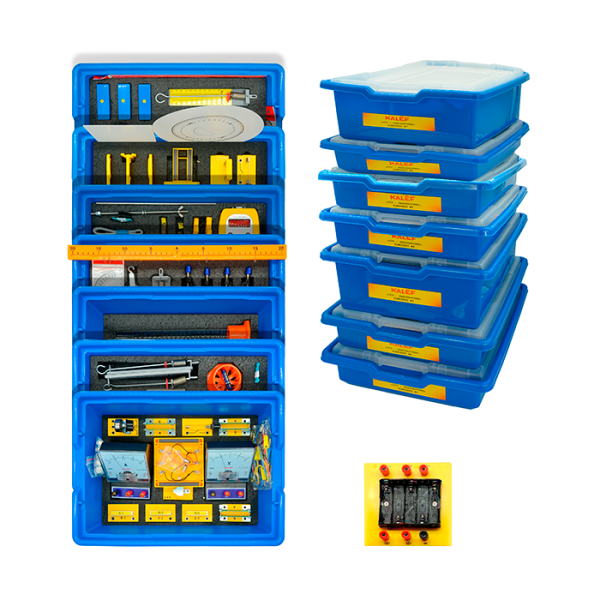 ОГЭ / ГИА лаборатория по физике 2026 с батарейным блоком